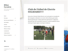 Tablet Screenshot of formartebilbao.com